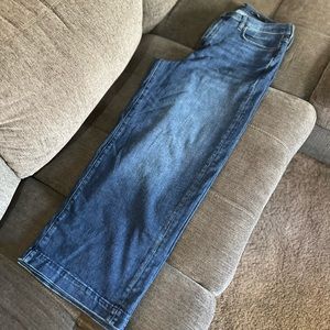 Bananas Republic High Rise Wide Leg Crop Jean | Womens 32